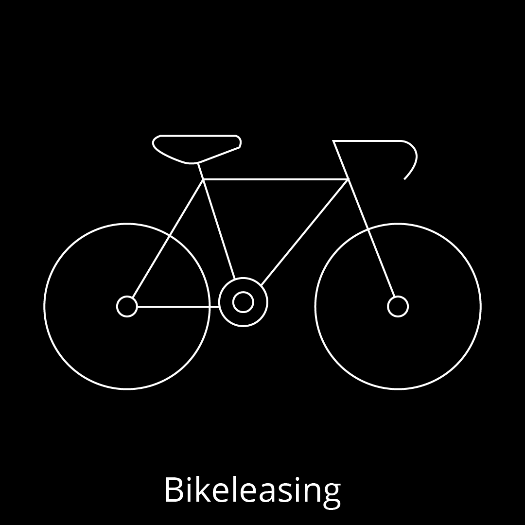 Fahrrad als Symbol für Bikeleasing