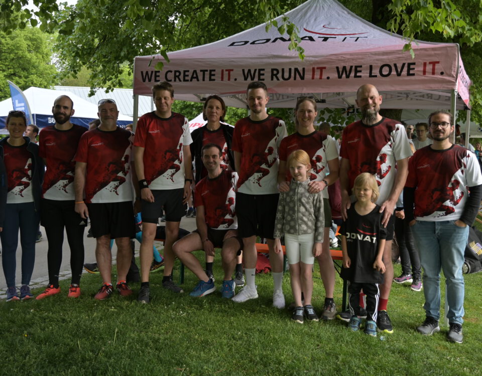 Gruppenfoto UNICEF Spendenlauf 2025