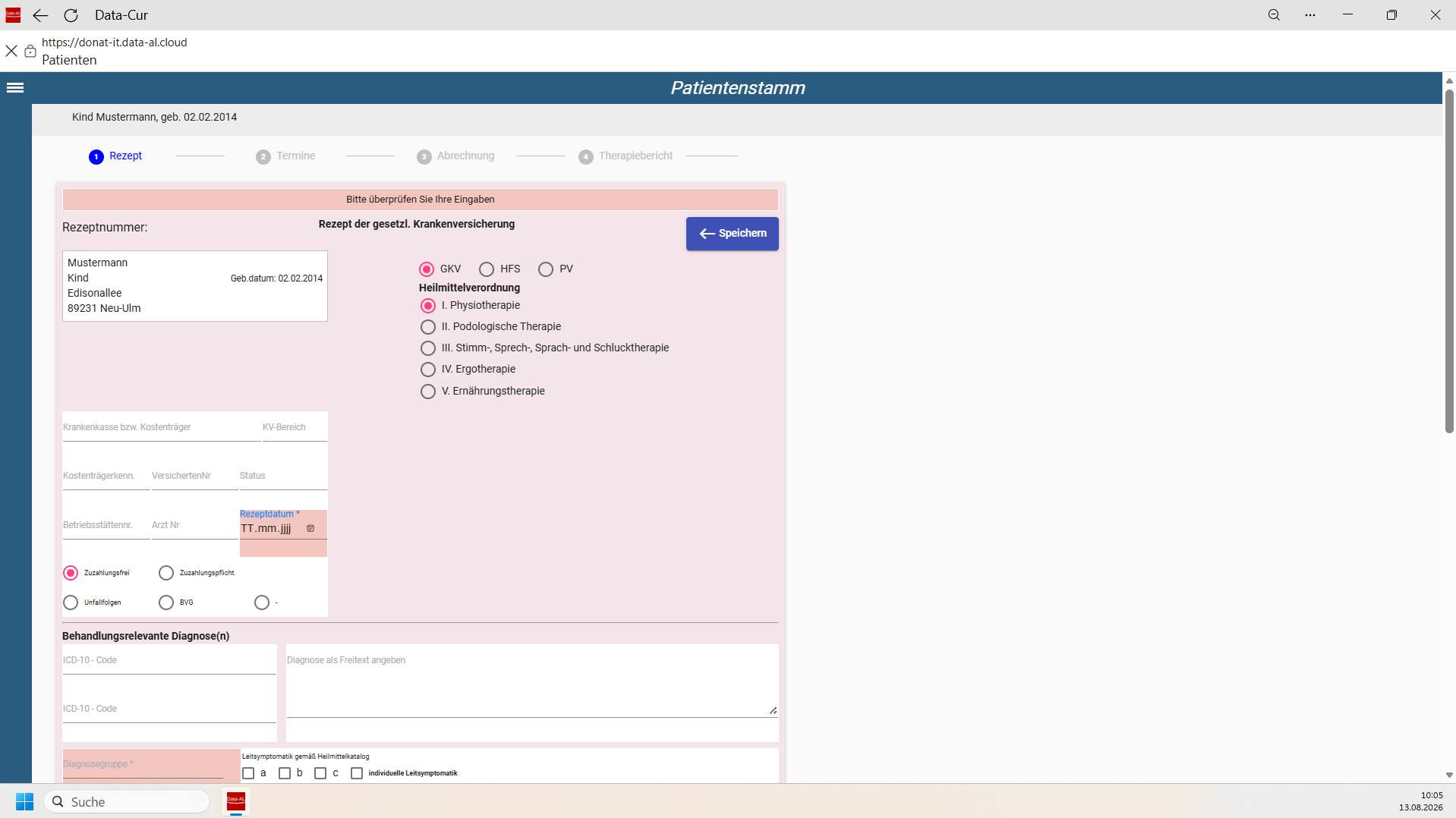 Data_Cur_Rezepterfassung